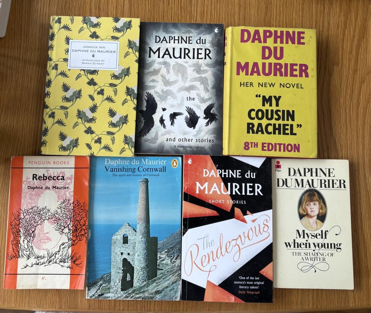 Daphne Du maurier books